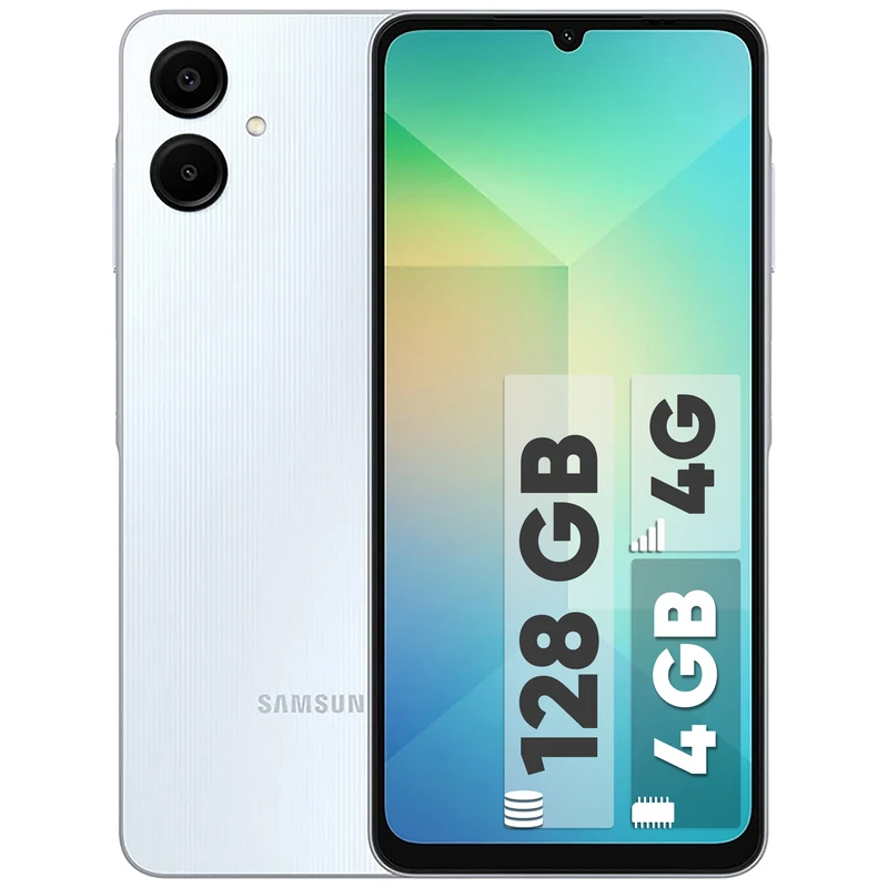 گوشی موبایل سامسونگ مدل Galaxy A06 دو سیم کارت ظرفیت 128 گیگابایت و رم 4 گیگابایت - ویتنام