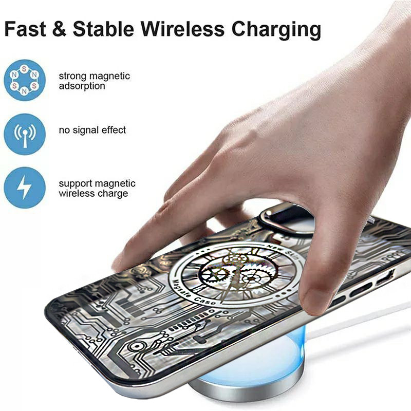 کاور مدل مگ سیف مناسب برای گوشی موبایل اپل iphone 12 pro