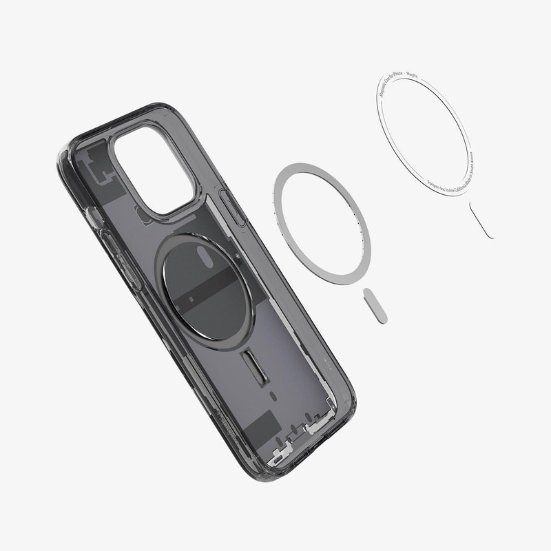 کاور اسپیگن مدل ultra hybrid MAG مناسب برای گوشی موبایل اپل iphone 14 pro