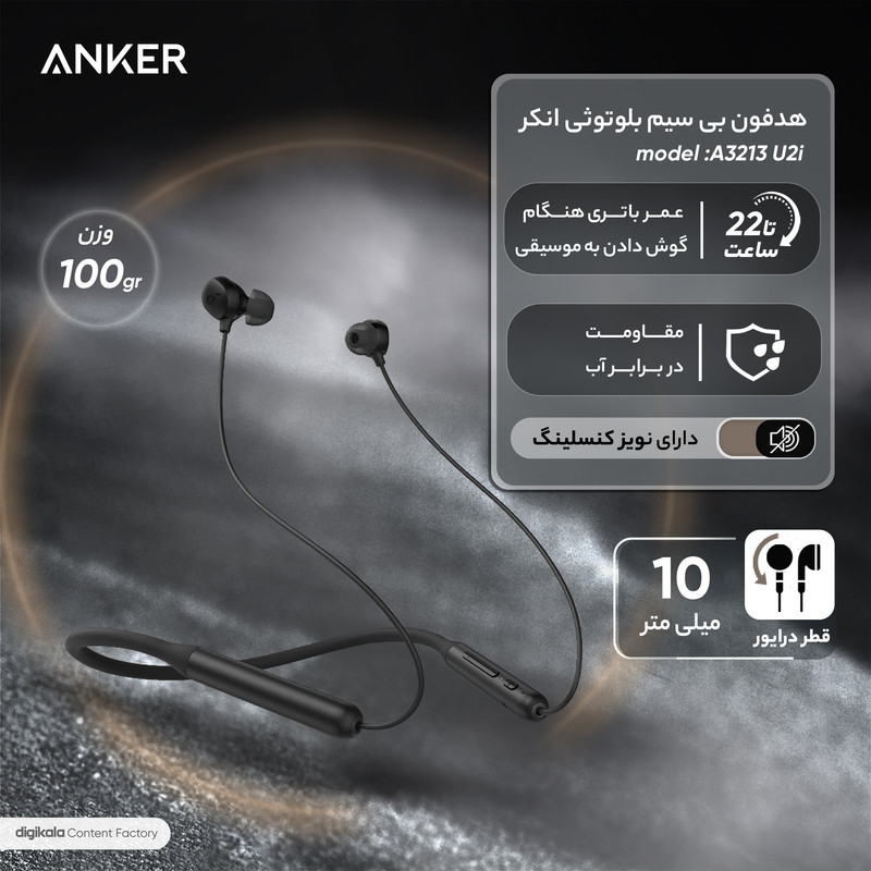 هدفون بی سیم بلوتوثی انکر مدل A3213 U2i