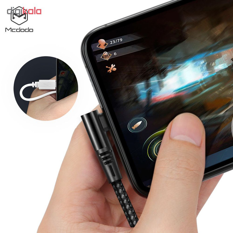 کابل تبدیل HDMI به لایتنینگ /USB مک دودو مدل CA-640 طول 2 متر