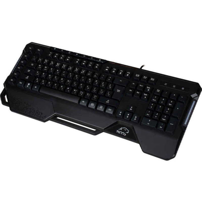 کیبورد گیمینگ تسکو مدل GK 8126، سوییچ ممبران، Full-Size، نورپردازی RGB
