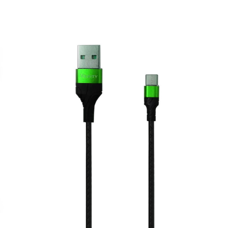 کابل تبدیل USB به USB-c وریتی مدل C3133T طول 1 متر