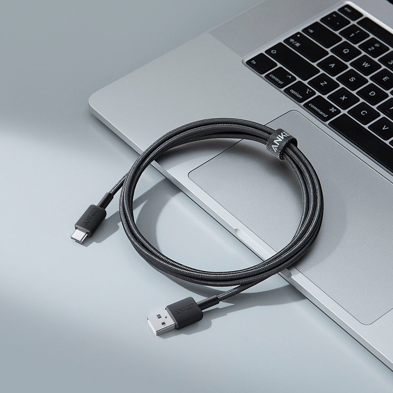کابل تبدیل USB به USB-C انکر مدل 322/A81H6 طول 1.8 متر