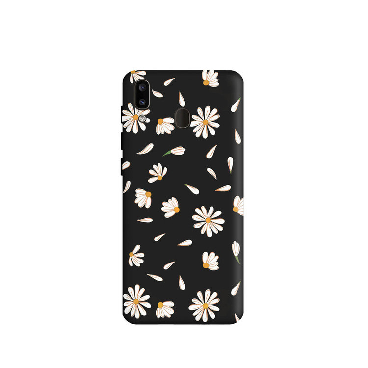 کاور طرح گل کد 433 مناسب برای گوشی موبایل سامسونگ Galaxy A20 / A30