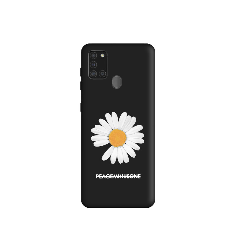 کاور طرح گل کد s763 مناسب برای گوشی موبایل سامسونگ Galaxy A21s