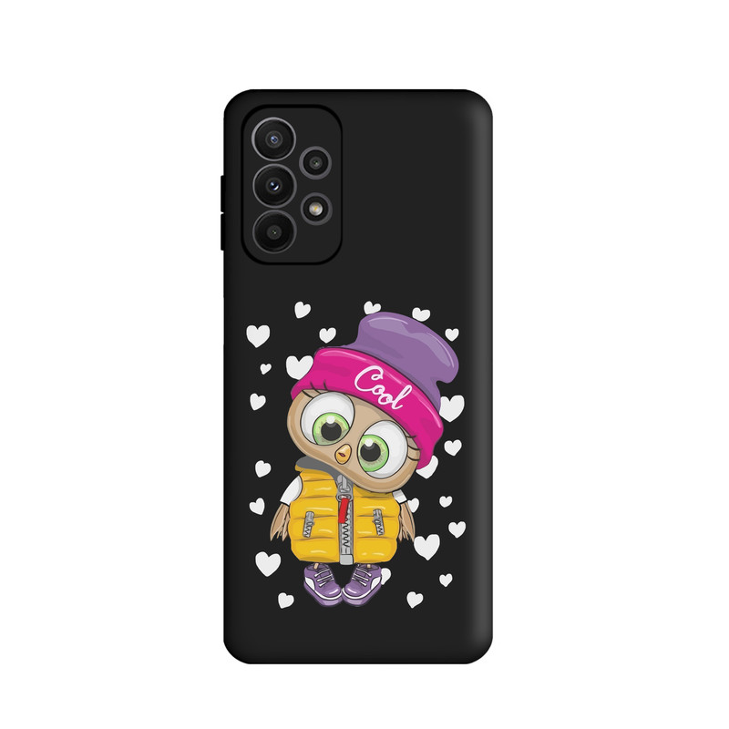 کاور طرح جغد دخترانه کد s834 مناسب برای گوشی موبایل سامسونگ Galaxy A33