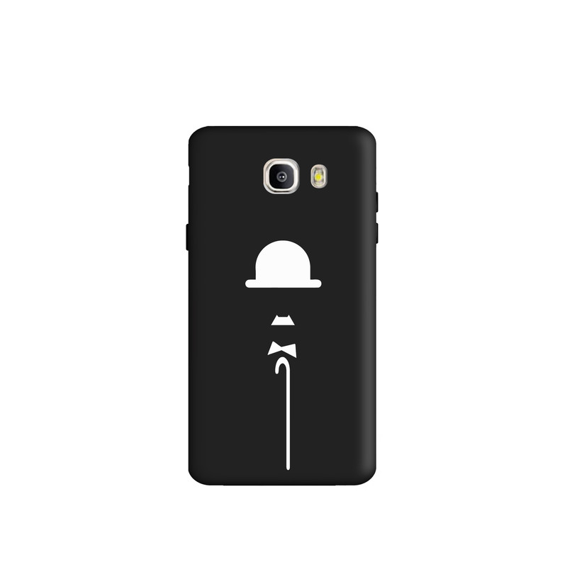 کاور طرح چارلی چاپلین کد s221 مناسب برای گوشی موبایل سامسونگ Galaxy C5 / C5 PRO