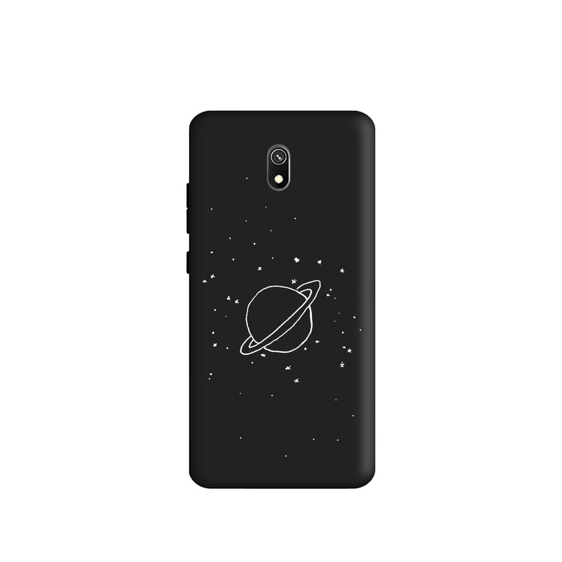 کاور طرح سیاره زحل مینیمال کد y8653 مناسب برای گوشی موبایل شیائومی Redmi 8A
