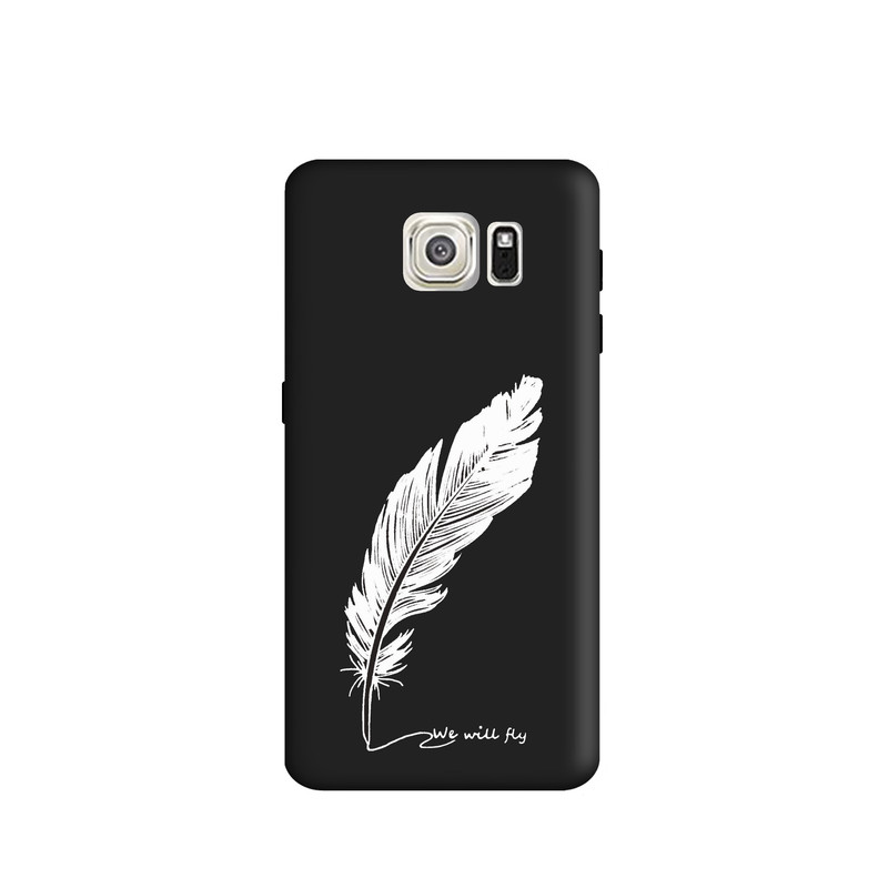 کاور طرح پر قلم کد y5378 مناسب برای گوشی موبایل سامسونگ Galaxy S6