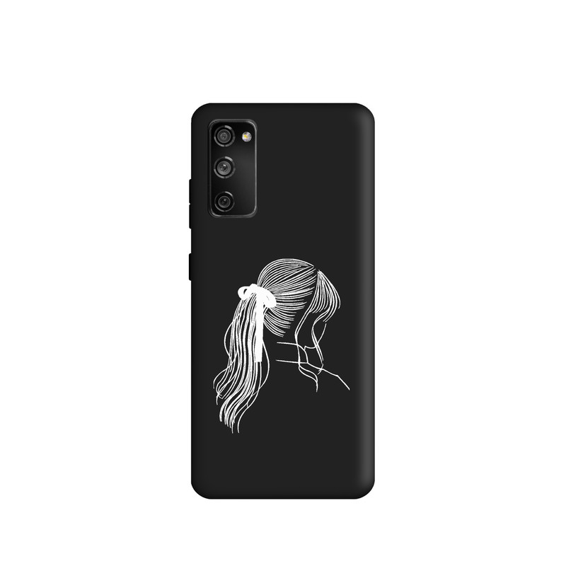کاور طرح دخترانه مینیمال کد y6527 مناسب برای گوشی موبایل سامسونگ galaxy S20