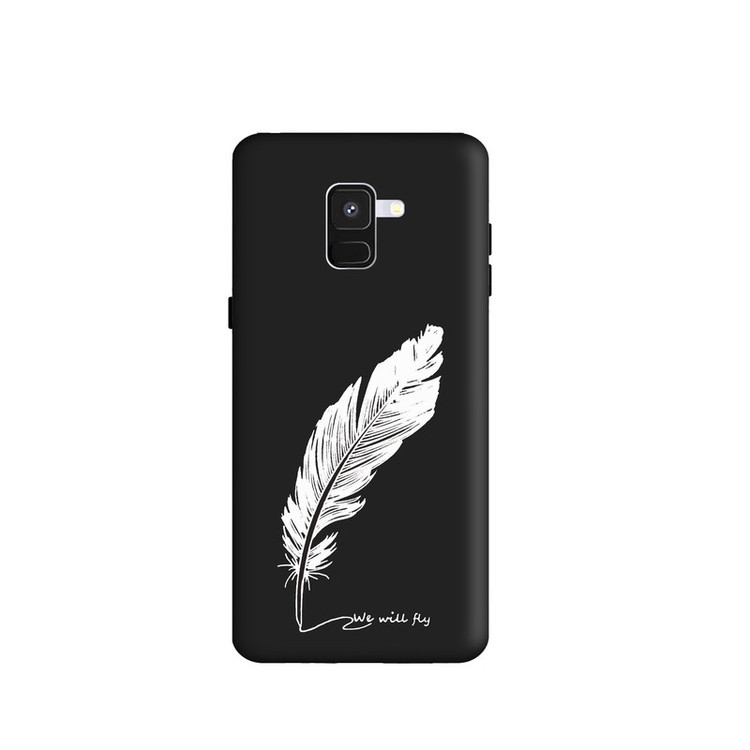 کاور طرح پرقلم کد y721 مناسب برای گوشی موبایل سامسونگ Galaxy A8 Plus /A730