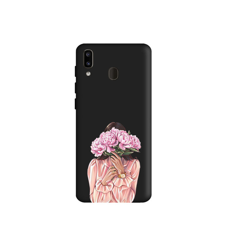 کاورطرح دخترانه گل کد u5453 مناسب برای گوشی موبایل سامسونگ Galaxy A20E