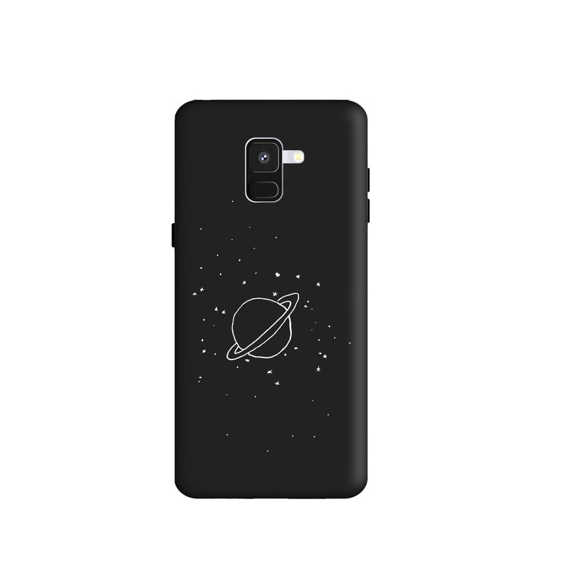 کاور طرح سیاره زحل مینیمال کد y964 مناسب برای گوشی موبایل سامسونگ Galaxy A8 2018