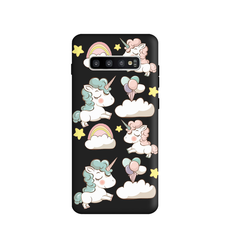 کاور طرح یونیکورن کد y6278 مناسب برای گوشی موبایل سامسونگ Galaxy S10