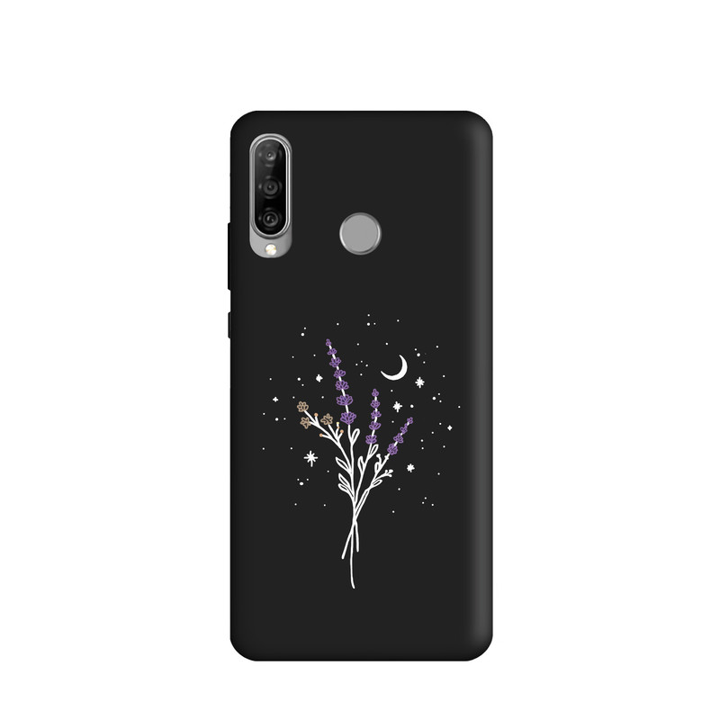 کاور طرح گل مینیمال کد u1895 مناسب برای گوشی موبایل هوآوی P30 LITE