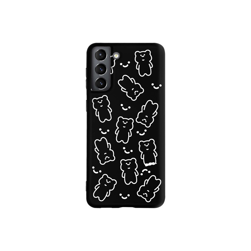 کاور قاب گارد طرح خرسی کد s8544 مناسب برای گوشی موبایل سامسونگ Galaxy S21 Plus