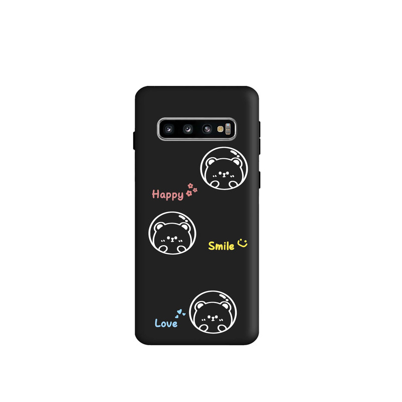 کاور قاب گارد طرح خرسی کد s8495 مناسب برای گوشی موبایل سامسونگ Galaxy S10