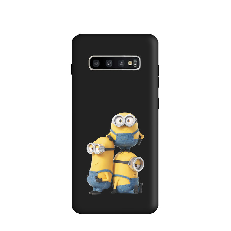 کاور طرح مینیون کد y6173 مناسب برای گوشی موبایل سامسونگ Galaxy S10 Plus