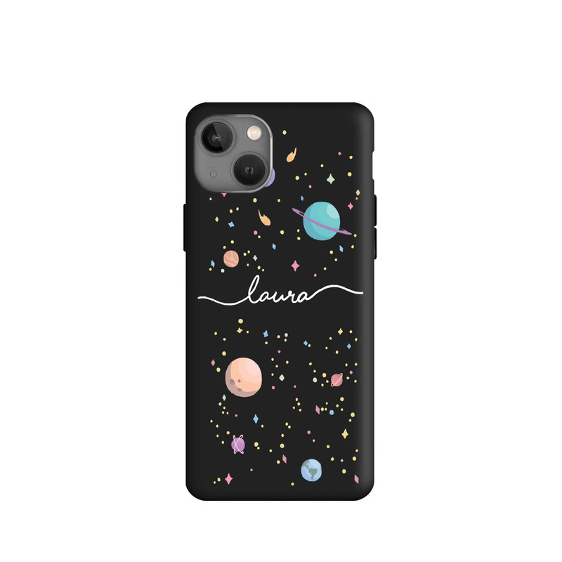 کاور طرح کهکشان مینیمال کد s5376 مناسب برای گوشی موبایل اپل iphone 13 mini