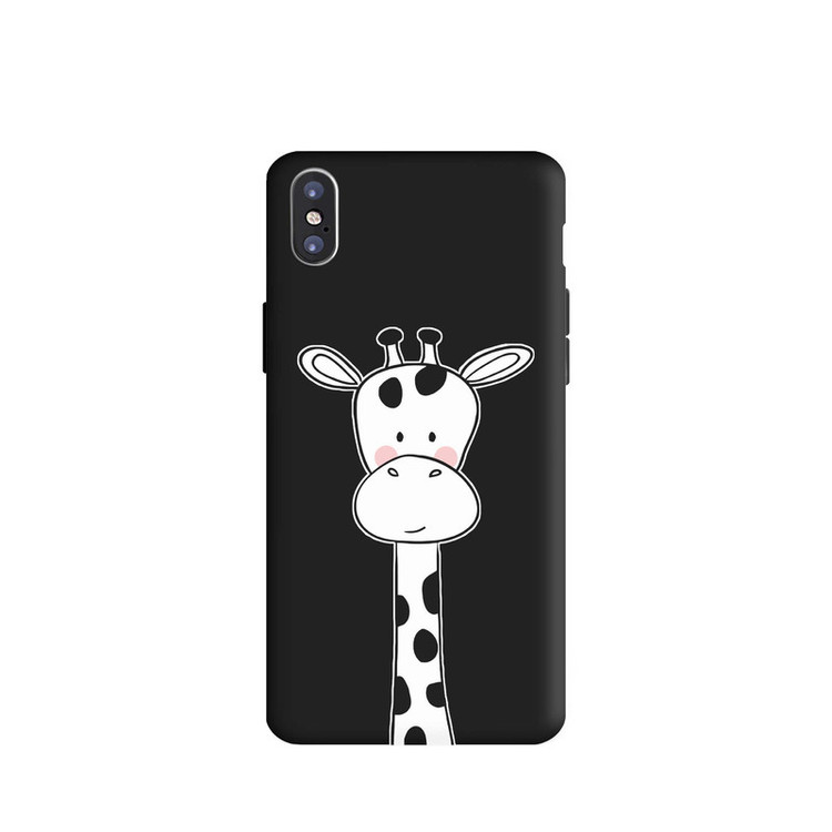 کاور طرح زرافه سفید کد s4009 مناسب برای گوشی موبایل اپل iphone XR