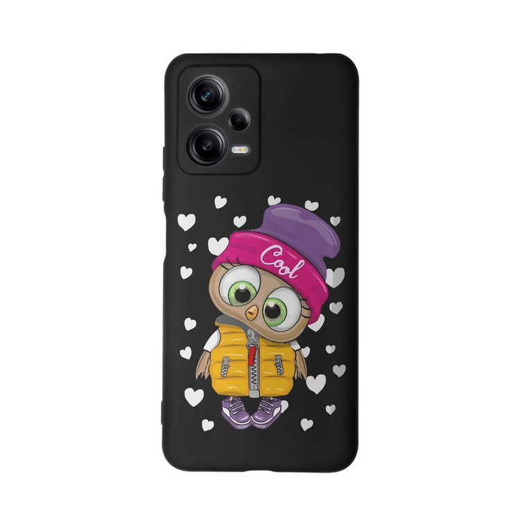 کاور طرح جغد دخترانه کد s5951 مناسب برای گوشی موبایل شیائومی Redmi Note 12 Pro Plus 5G