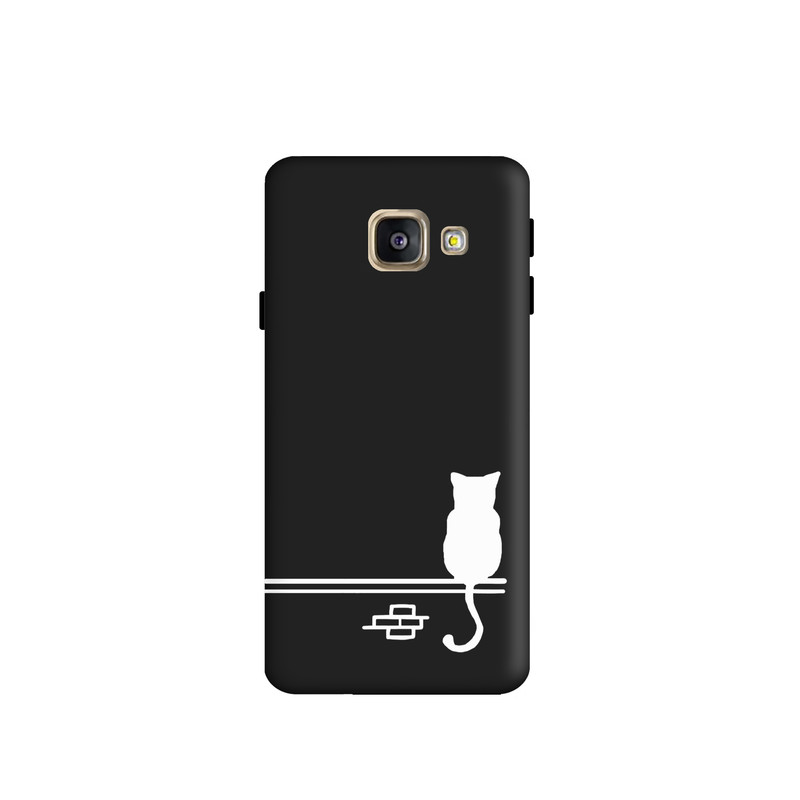 کاور طرح گربه مینیمال کد y1196 مناسب برای گوشی موبایل سامسونگ Galaxy A310 / A3 2016