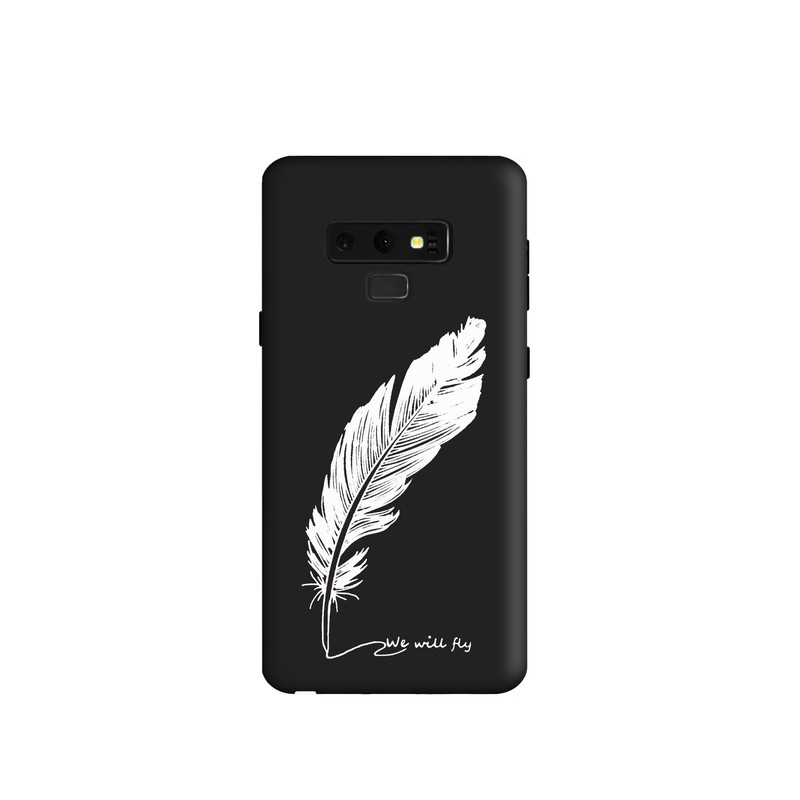 کاور طرح پرقلم کد y4671 مناسب برای گوشی موبایل سامسونگ Galaxy Note 9