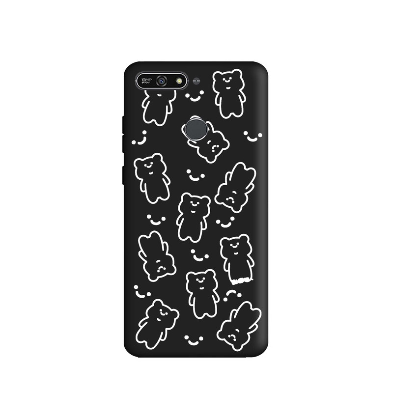 کاور قاب گارد طرح خرسی کد s9234 مناسب برای گوشی موبایل آنر 7A