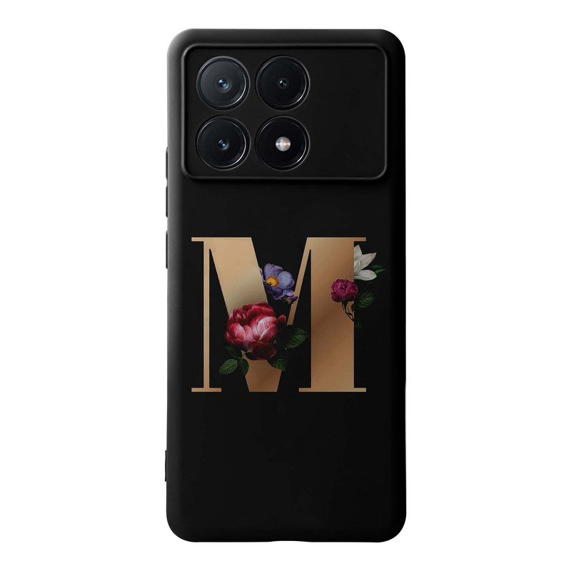 کاور قاب گارد طرح حرف M کد s11060 مناسب برای گوشی موبایل شیائومی Poco X6 Pro