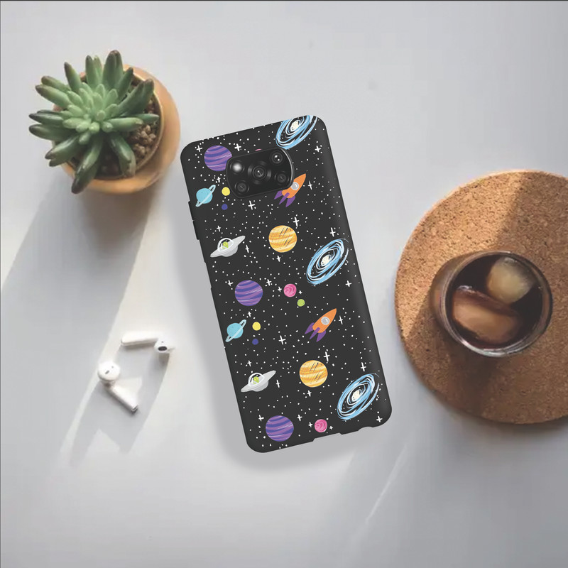 کاور طرح کهکشانی مناسب برای گوشی موبایل شیائومی Poco X3 NFC / X3 Pro