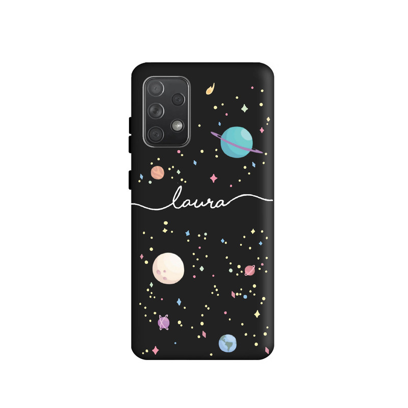کاور طرح کهکشان کد 837 مناسب برای گوشی موبایل سامسونگ Galaxy A72