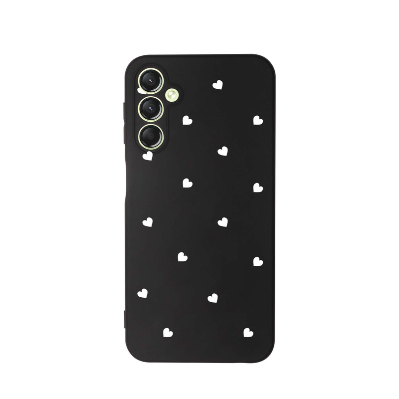 کاور قاب گارد طرح قلب سفید کد s10366 مناسب برای گوشی موبایل سامسونگ Galaxy A05s