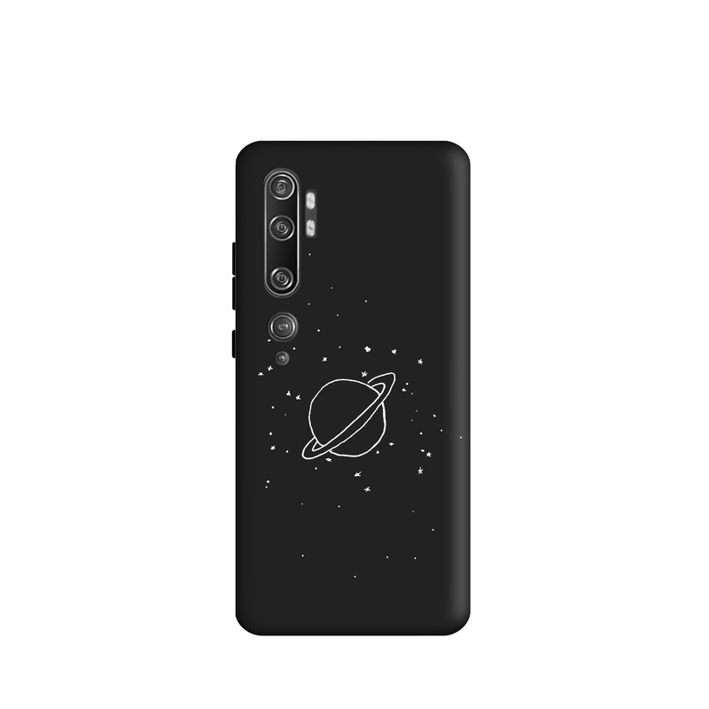 کاور طرح سیاره زحل مینیمال کد y7844 مناسب برای گوشی موبایل شیائومی Mi Note 10 / Mi Note 10 pro