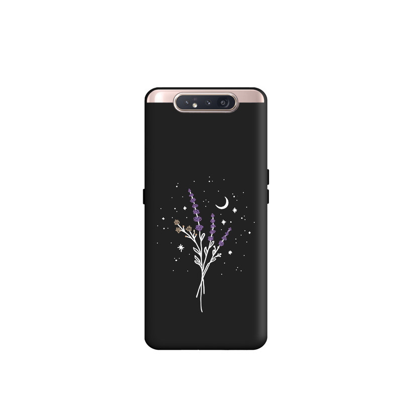 کاور طرح گل مینیمال کد y1101 مناسب برای گوشی موبایل سامسونگ Galaxy A80 / A90