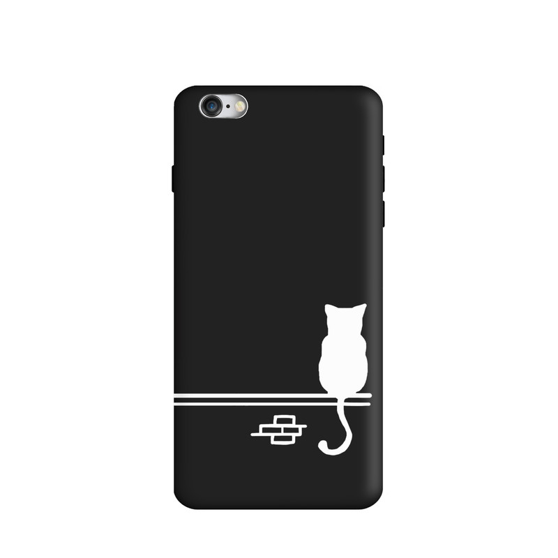 کاور طرح گربه مینیمال کد u4189 مناسب برای گوشی موبایل اپل iPhone 6 plus / 6s plus