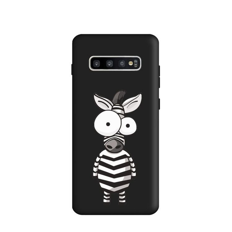کاور طرح گورخر کد y6162 مناسب برای گوشی موبایل سامسونگ Galaxy S10 Plus