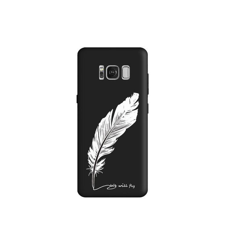 کاور طرح پرقلم کد y5883 مناسب برای گوشی موبایل سامسونگ Galaxy S8 Plus