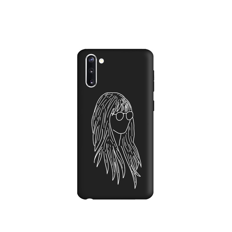 کاور طرح دختر مینیمال کد y4799 مناسب برای گوشی موبایل سامسونگ Galaxy Note 10