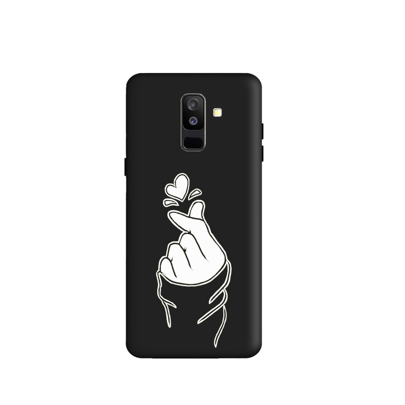 کاور طرح دست عاشقانه کد y657 مناسب برای گوشی موبایل سامسونگ Galaxy A6PLUS