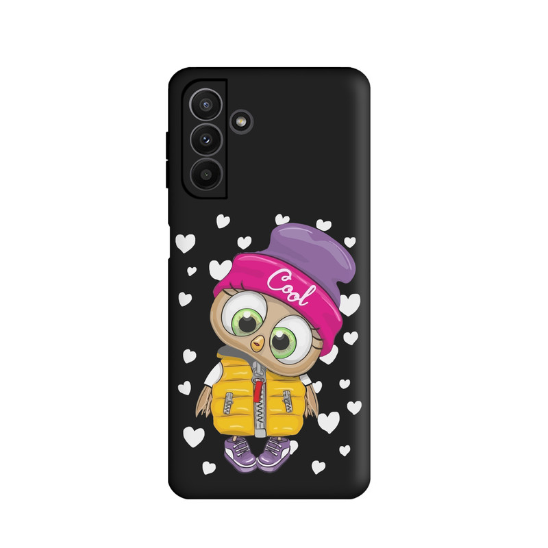 کاور طرح جغد دخترانه کد s120 مناسب برای گوشی موبایل سامسونگ Galaxy M52
