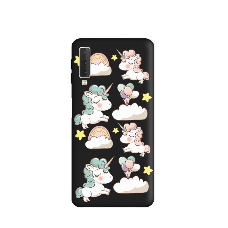 کاور طرح یونیکورن کد y2128 مناسب برای گوشی موبایل سامسونگ Galaxy A750 / A7 2018