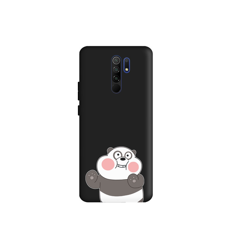 کاور طرح پاندای کله فندقی کد s2767 مناسب برای گوشی موبایل شیائومی Redmi 9