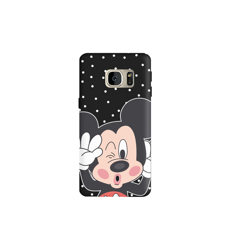 کاور طرح میکی موس کد y5664 مناسب برای گوشی موبایل سامسونگ Galaxy S7