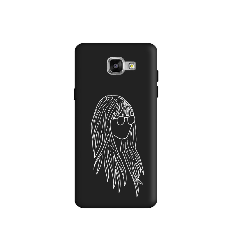 کاور طرح دختر مینیمال کد y1861 مناسب برای گوشی موبایل سامسونگ Galaxy A7 2016 / A710