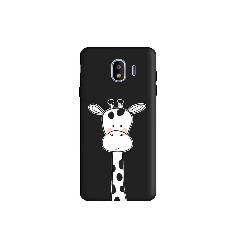 کاور طرح زرافه سفید کد s2531 مناسب برای گوشی موبایل سامسونگ Galaxy J4
