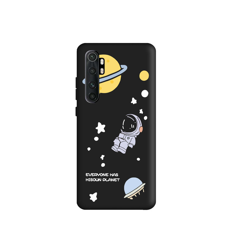 کاور قاب گارد طرح فضانورد کد s7076 مناسب برای گوشی موبایل شیائومی Mi Note 10 lite