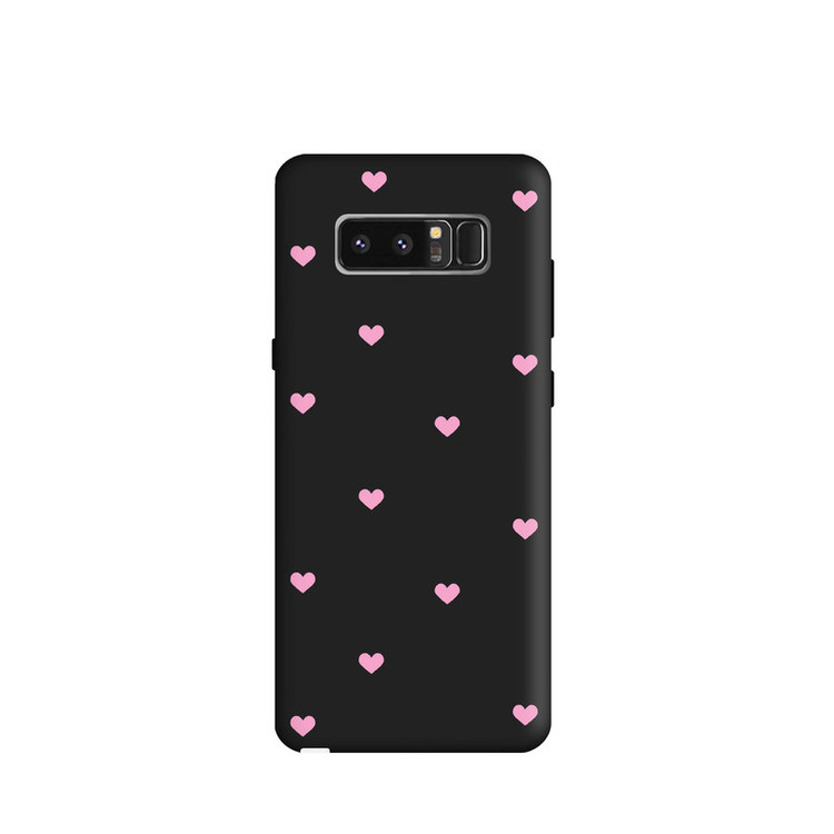 کاور قاب گارد طرح قلب صورتی کد s10024 مناسب برای گوشی موبایل سامسونگ Galaxy Note 8