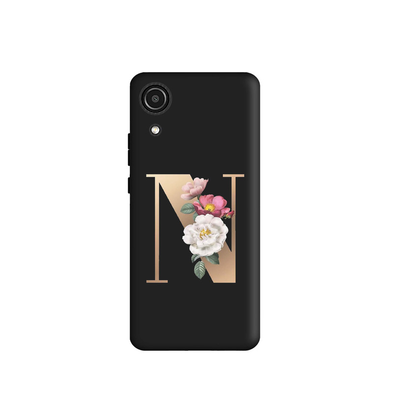 کاور قاب گارد طرح حرف N کد s9776 مناسب برای گوشی موبایل سامسونگ Galaxy A03 Core