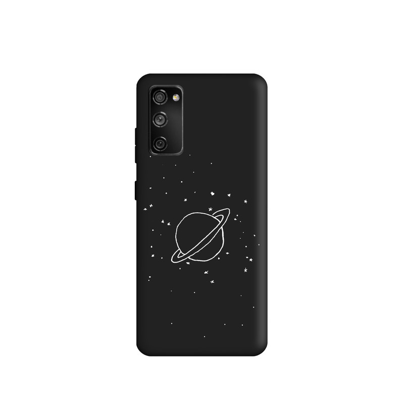 کاور طرح سیاره زحل مینیمال کد y6531 مناسب برای گوشی موبایل سامسونگ galaxy S20
